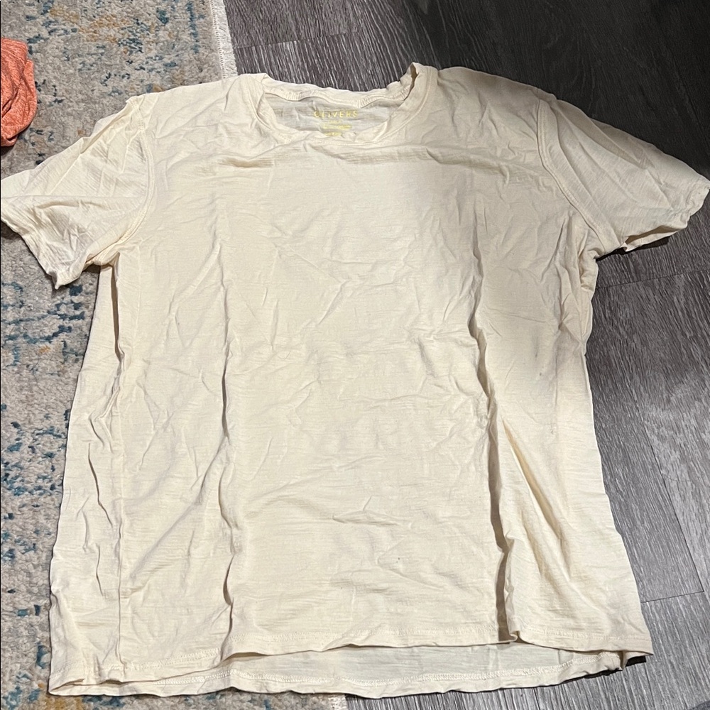Olivers Men's Off-White Short Sleeve Tee